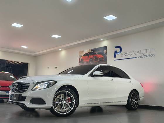 MERCEDES-BENZ C 180 1.6 CGI 16V TURBO FLEX 4P AUTOMÁTICO